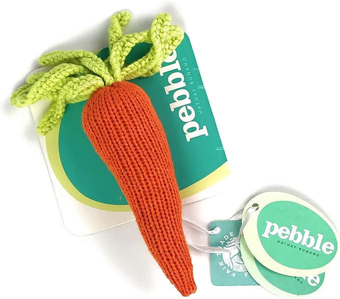 Friendly baby carrot Rattle