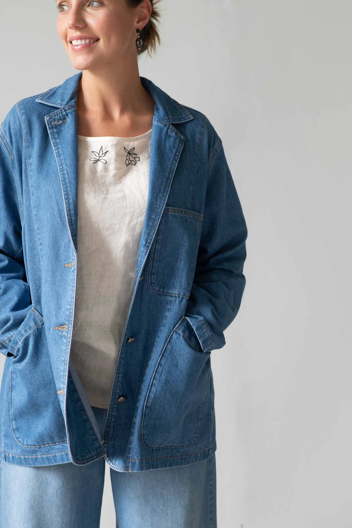 Dinah Jacket *organic cotton denim
