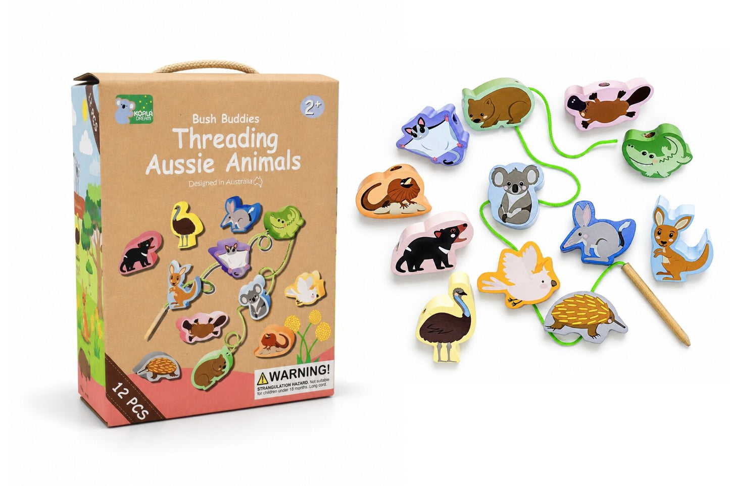 BUSH BUDDIES THREADING AUSSIE ANIMALS