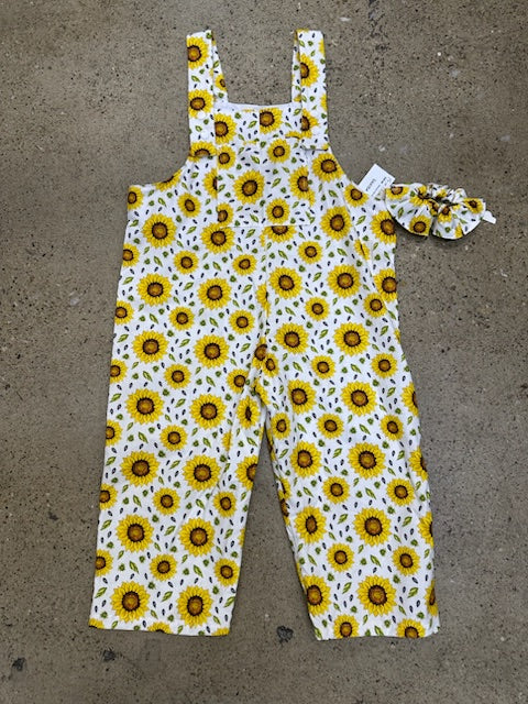 Sunflower overalls size 3