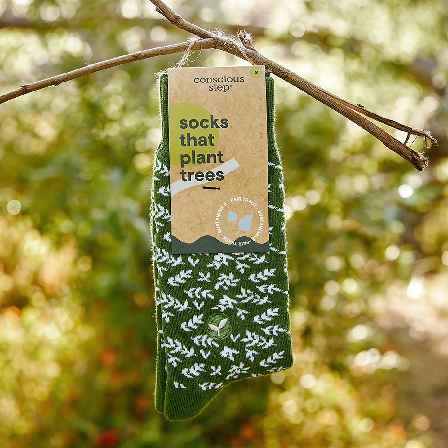 Socks that Plant Trees leaves