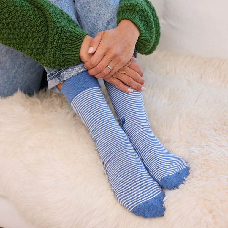 Socks that Give Water-Stripes