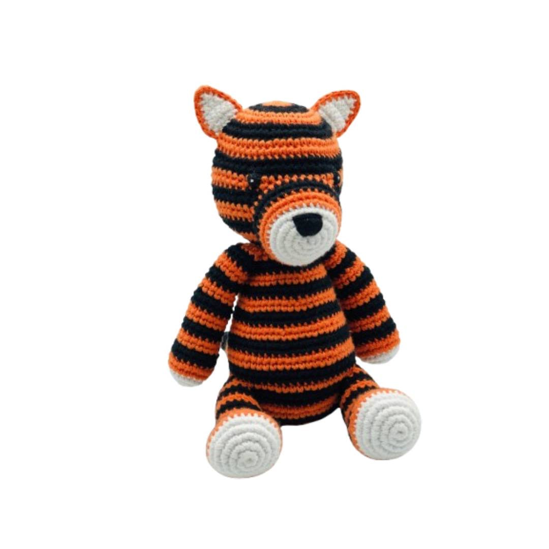 Soft toy Tiger rattle