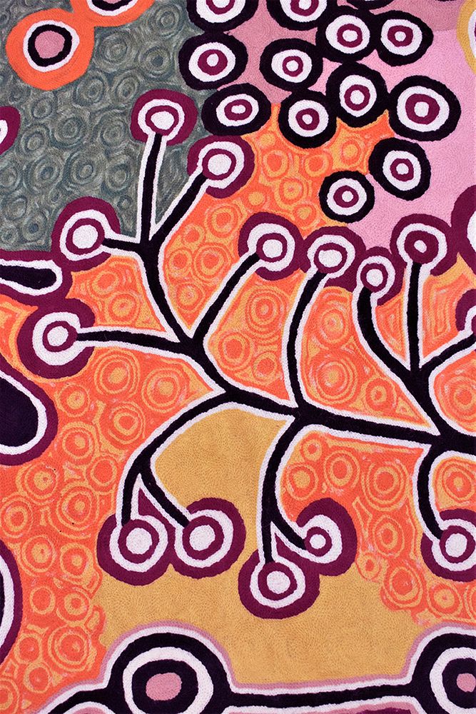 Yam and Bush Tomato Dreaming rug