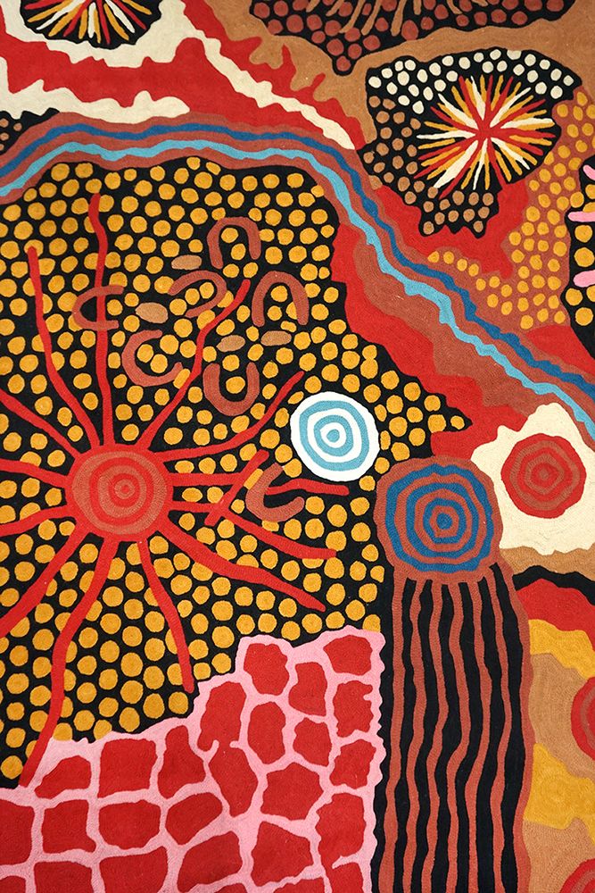Travelling Through Country rug