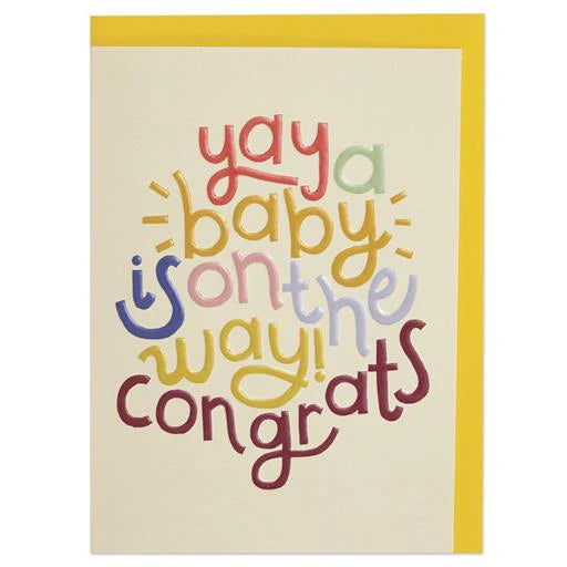 Good Vibes Baby card