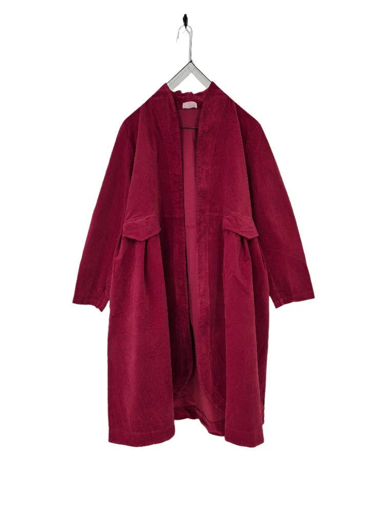 FREDERIC Velvet cotton coat