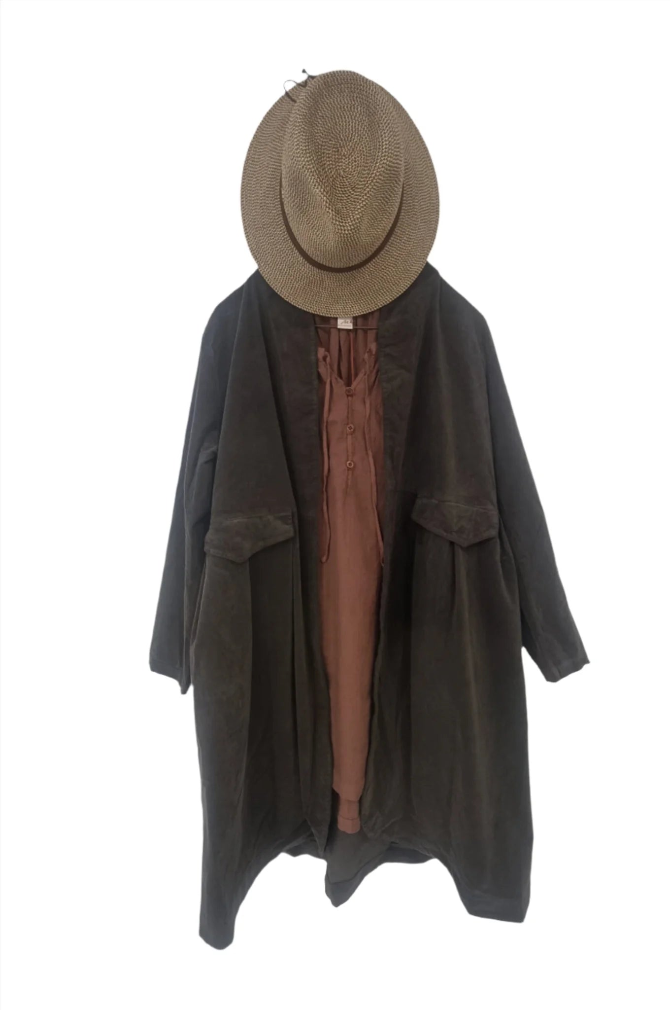 FREDERIC Velvet cotton coat