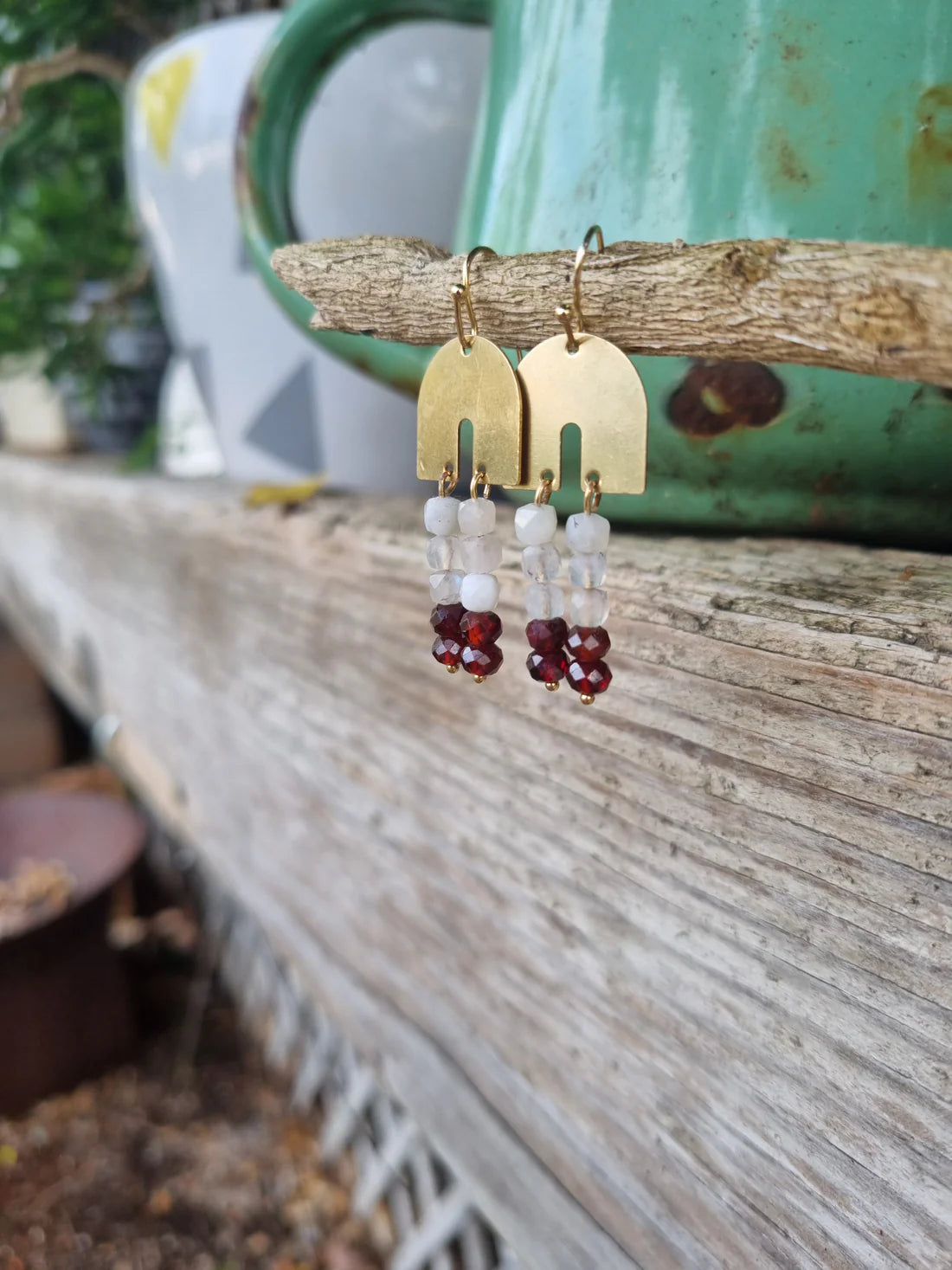 Garnet Earrings