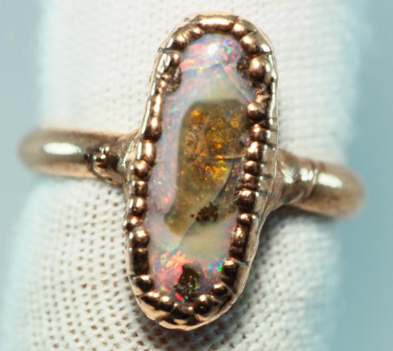 Toffee Spot Ring - Samana Living