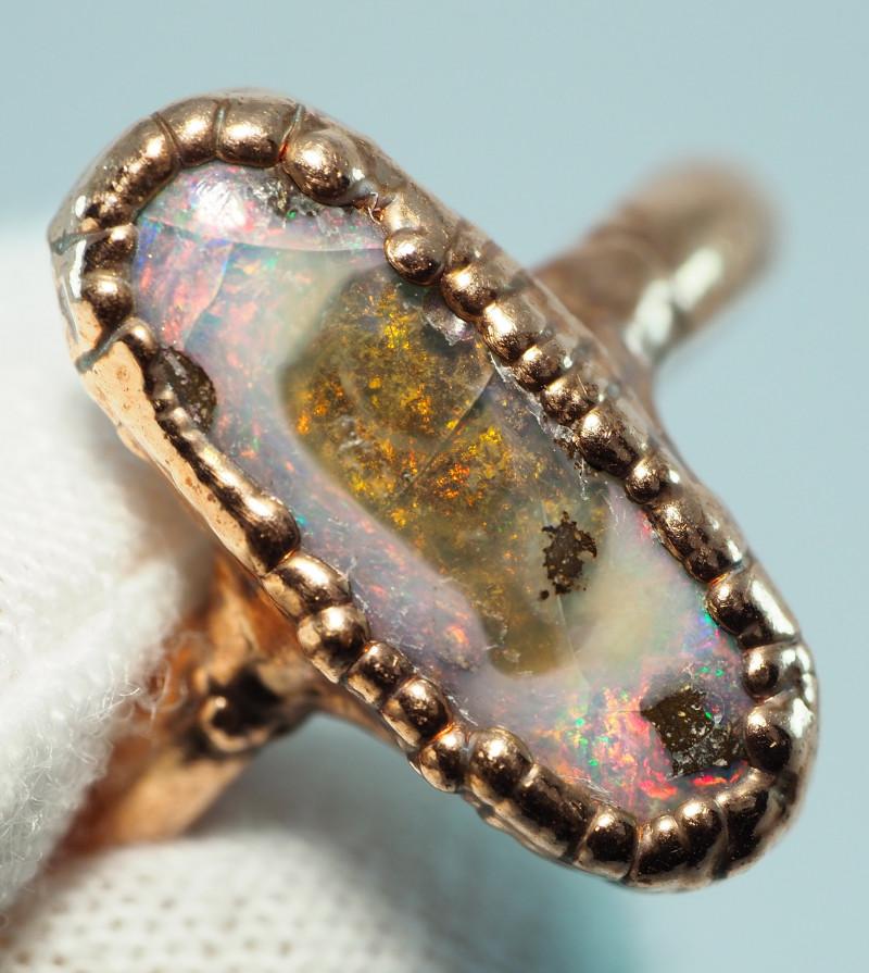 Toffee Spot Ring - Samana Living
