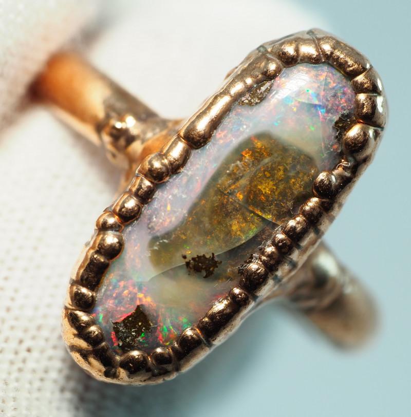 Toffee Spot Ring - Samana Living