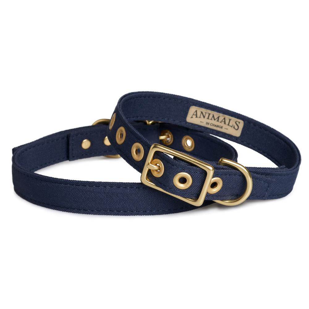 Brass All Weather Collar - Navy