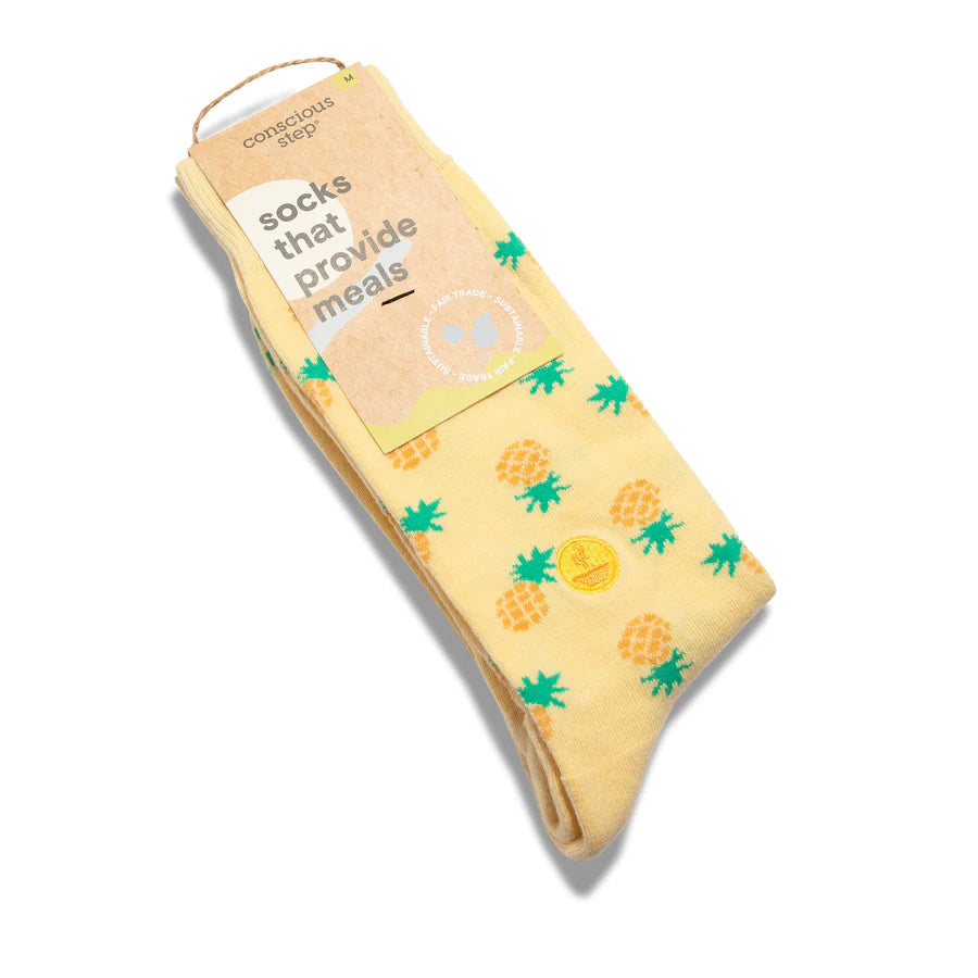 socks that provide meals-pineapple