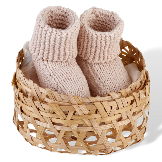 Baby Booties (4 colours) - Organic