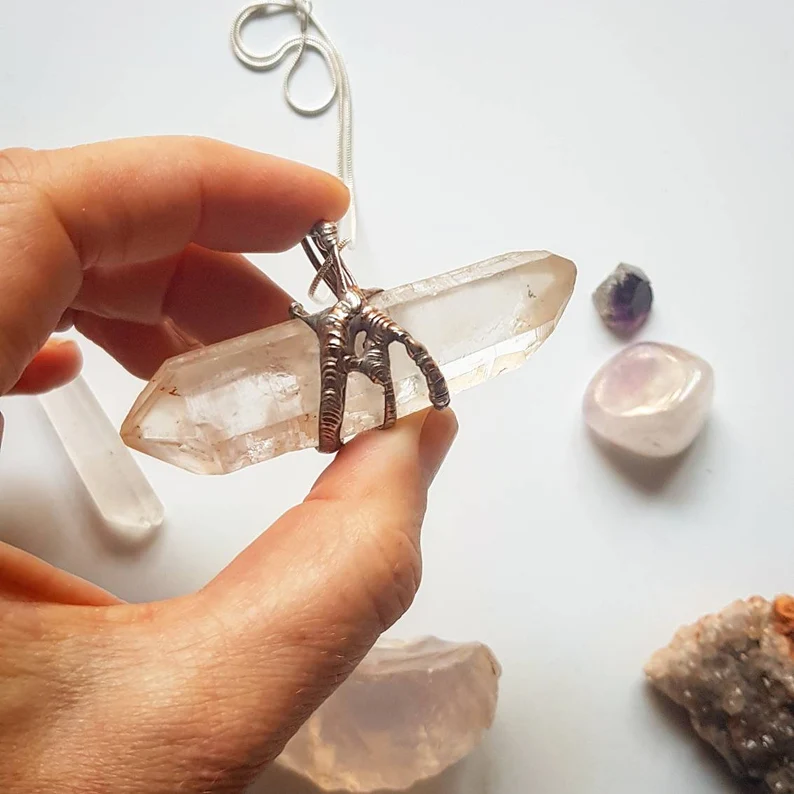 Australian Clear Quartz Necklace