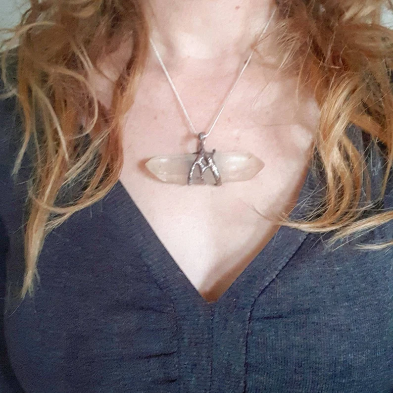 Australian Clear Quartz Necklace