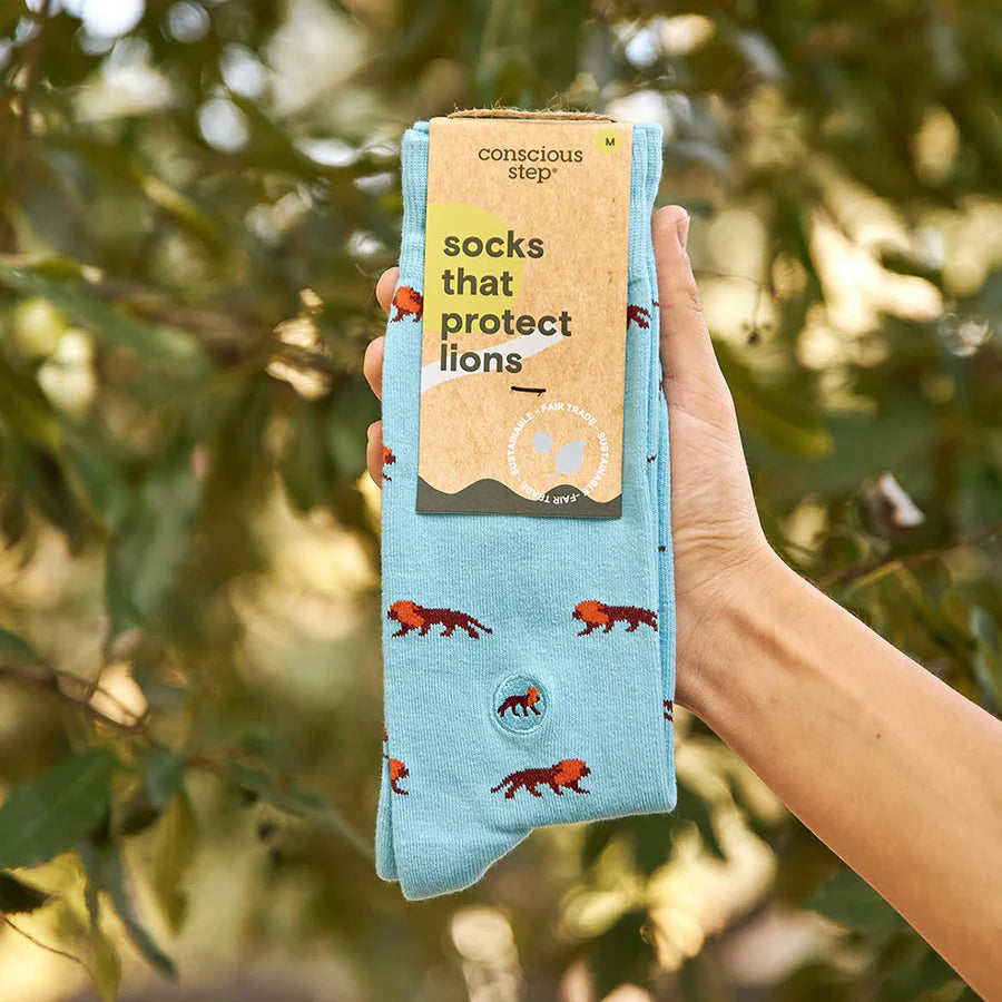 socks that protect lions