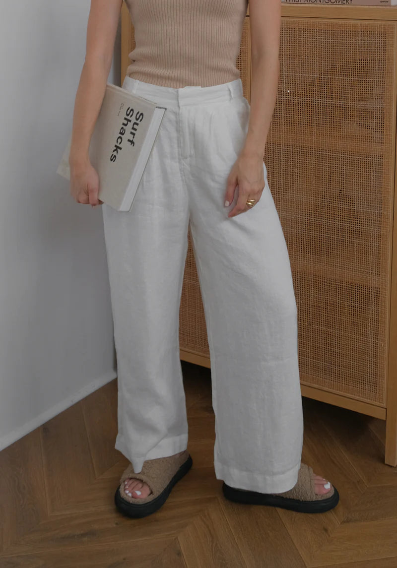 Cassie Wide Leg Woven Pants