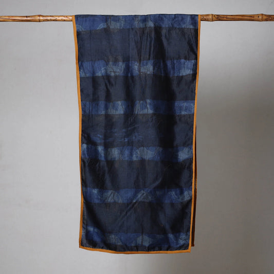 Nui Shibori Tie-Dye Chanderi Silk Handloom Scarf