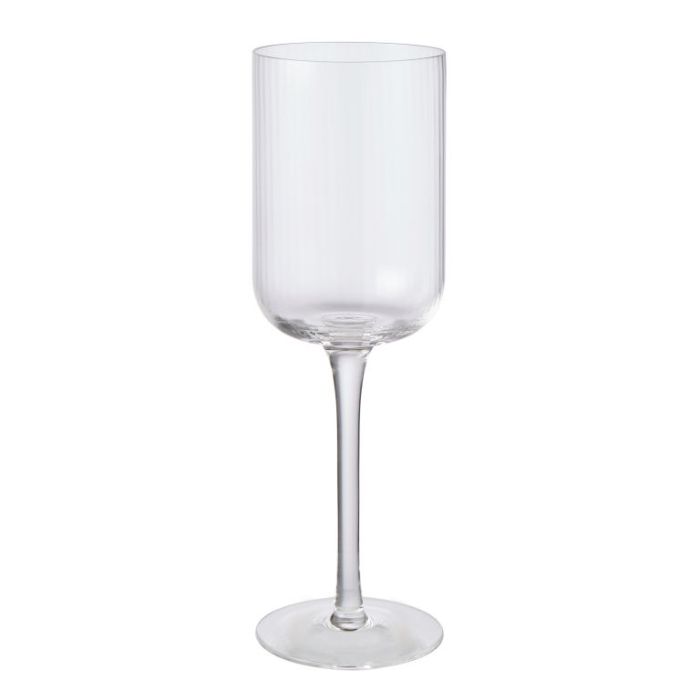 RIBBED WINE GLASS SET