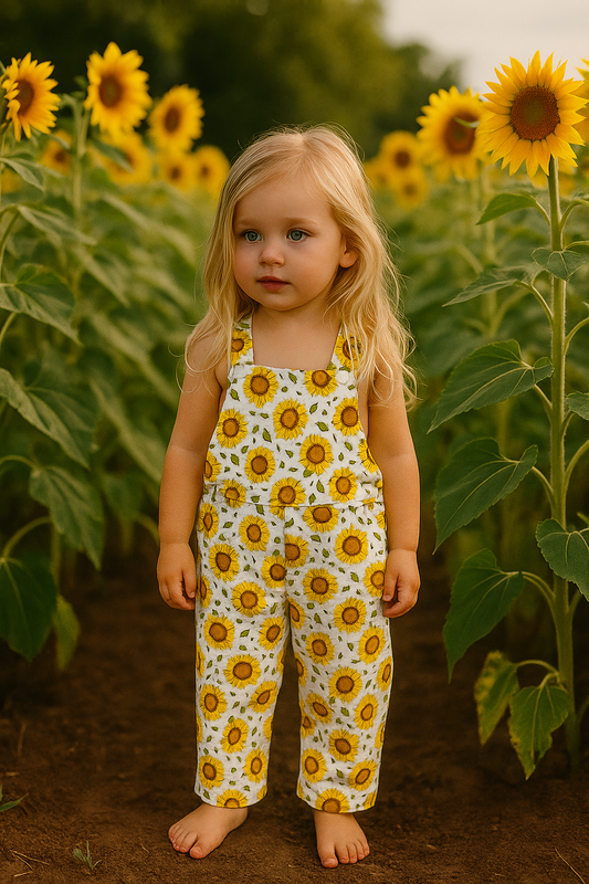 Sunflower overalls size 3