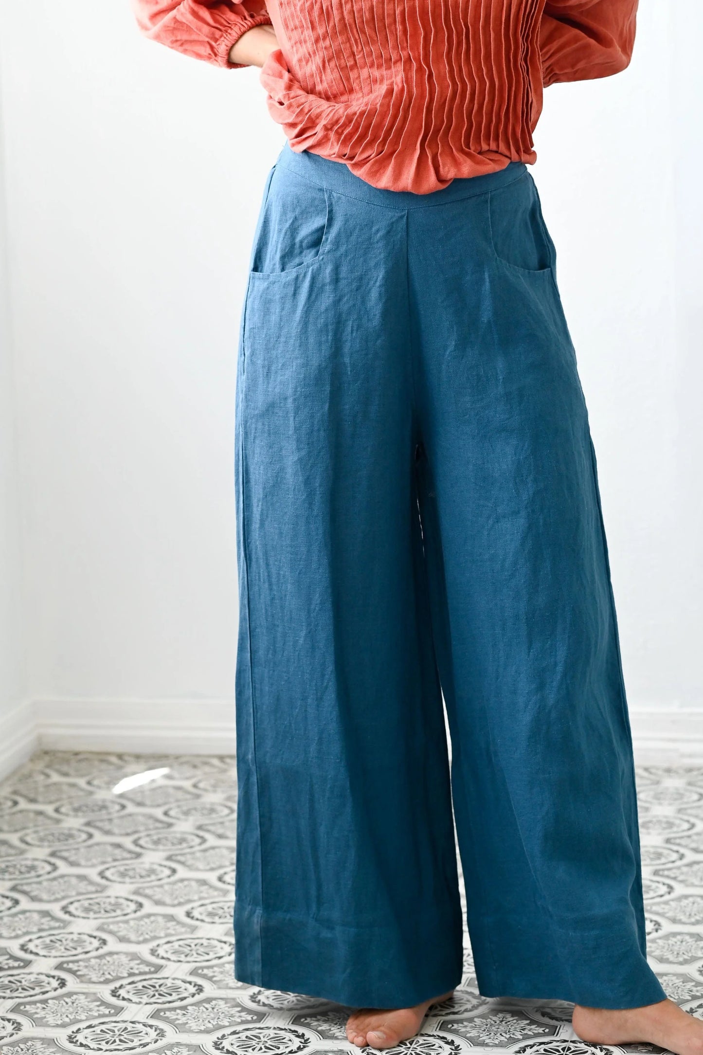 Ollie pant Sapphire