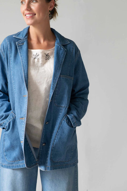 Dinah Jacket *organic cotton denim