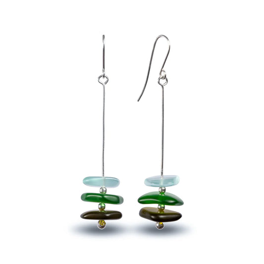 Pancake Stack Earrings