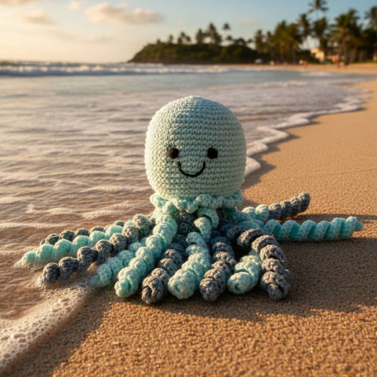 Baby Rattle – Soft toy Jellyfish