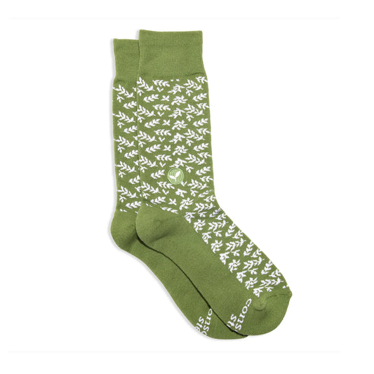Socks that Plant Trees leaves