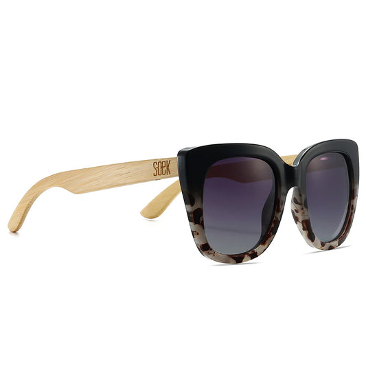 RIVIERA BLACK IVORY TORT Black Gradient Lens l White Maple Arms