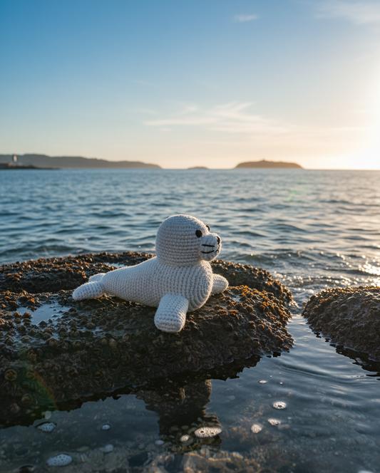 Arctic Seal Baby Rattle