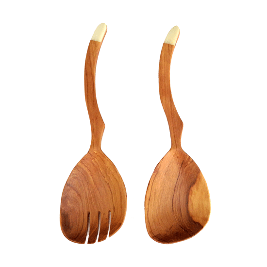 Curved Salad Servers