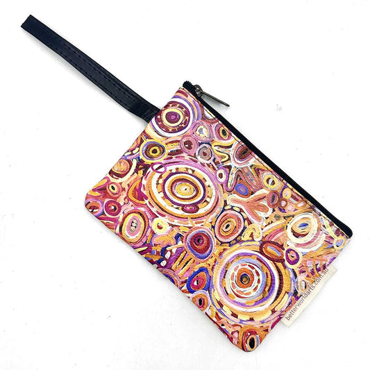 BWA Printed leather pouch