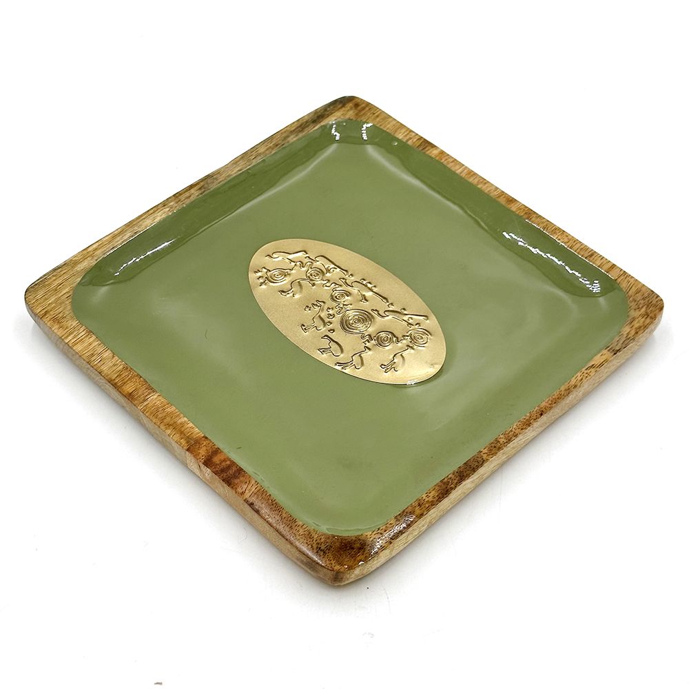 Medallion Square Plate