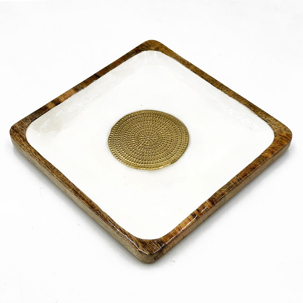 Medallion Square Plate