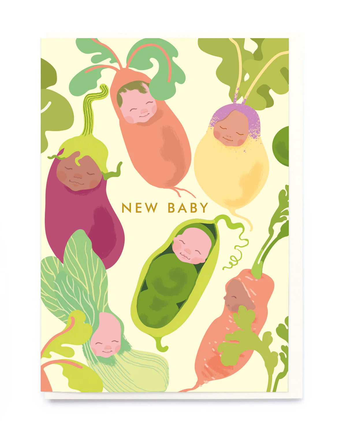 New Baby Veggies-Card