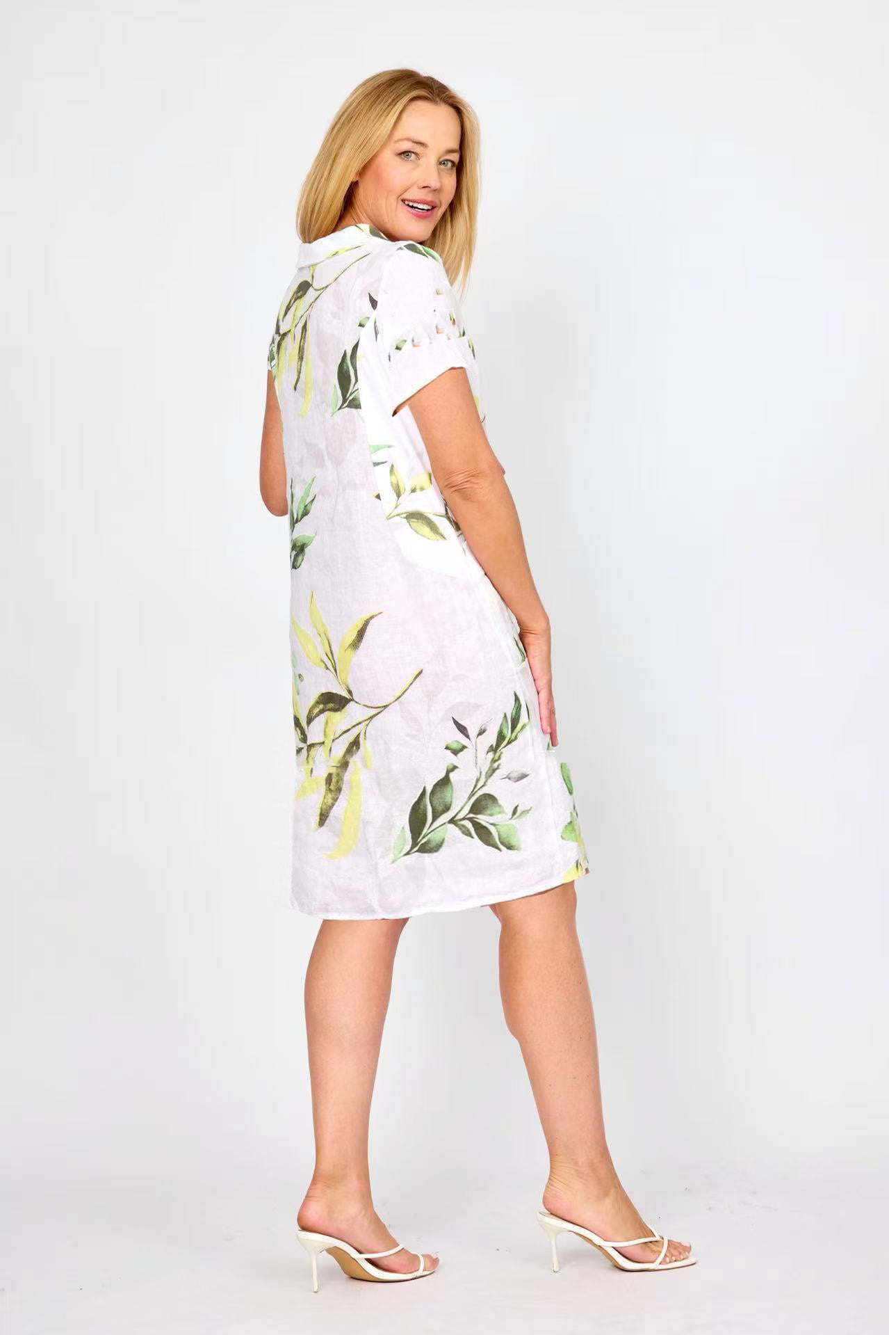 Leafy greens dress
