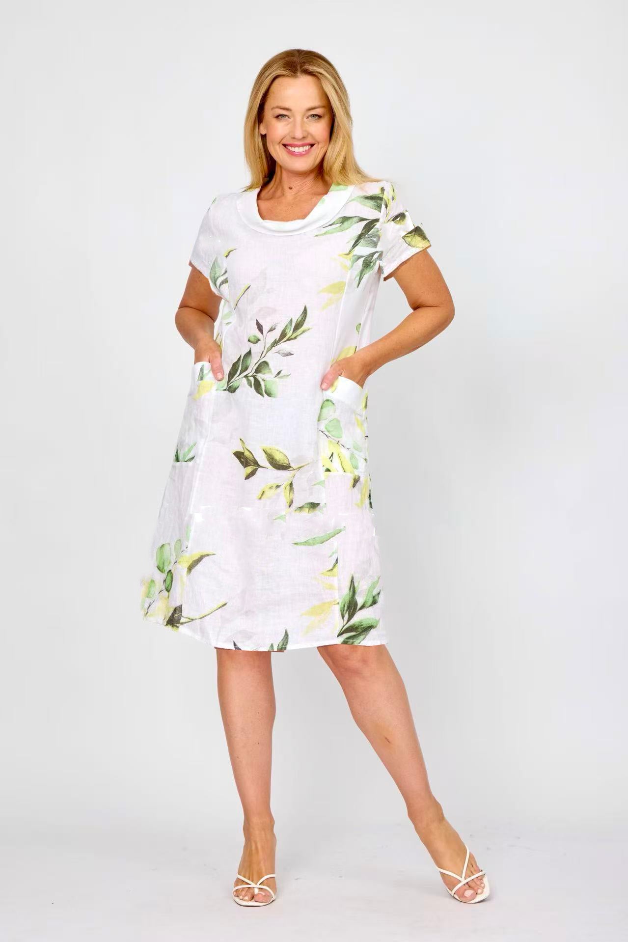 Leafy greens dress