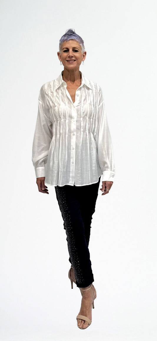 Pleated Shirt