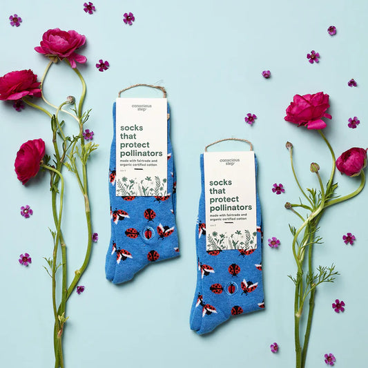 Socks that Protect Pollinators- ladybirds