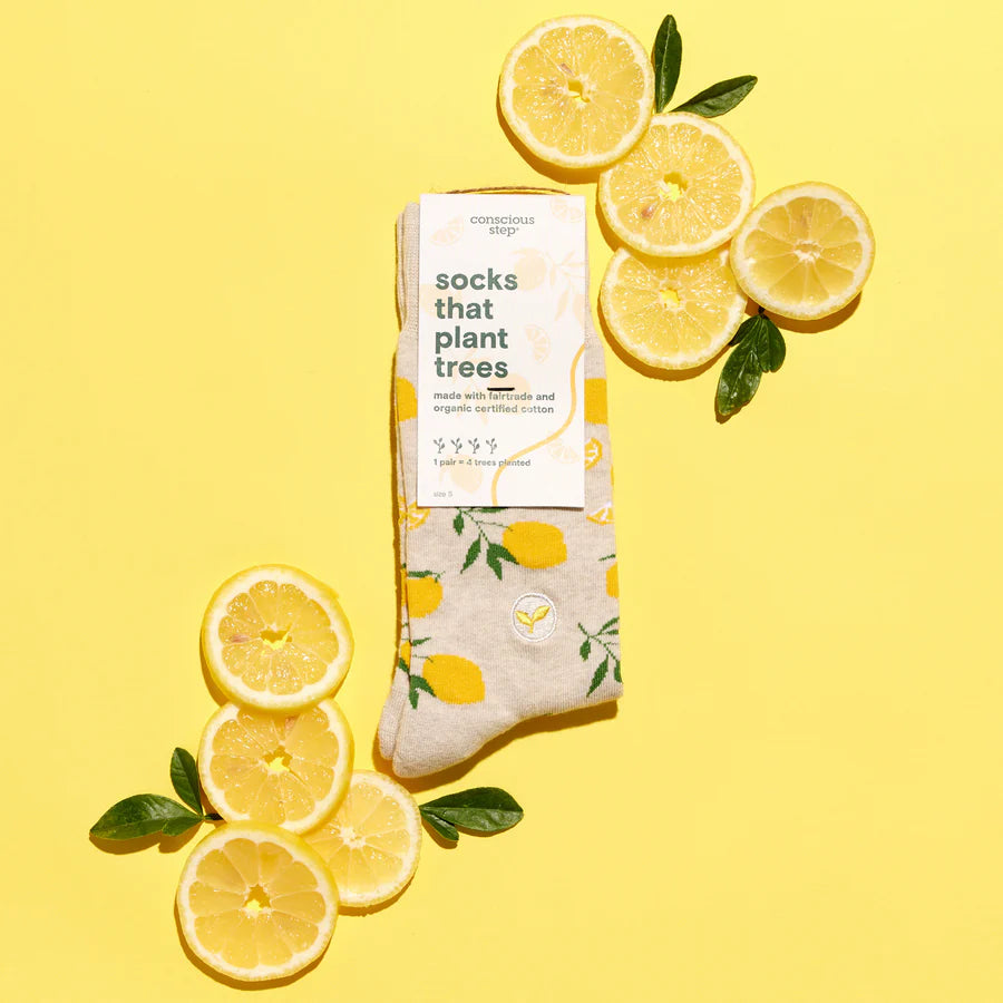 Socks that Plant Trees lemons