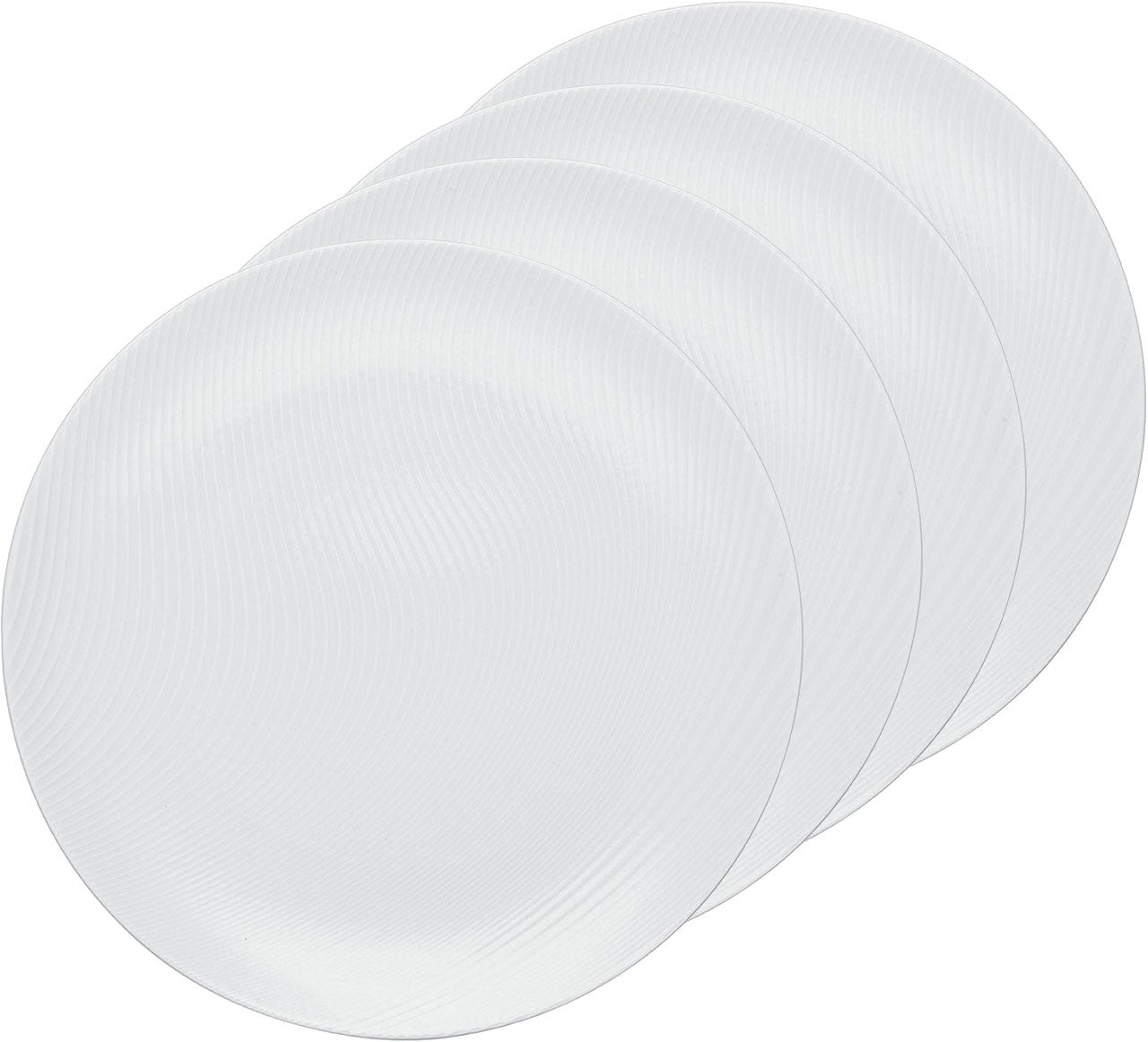 WoW Dune Coupe Salad Plate Set of 4