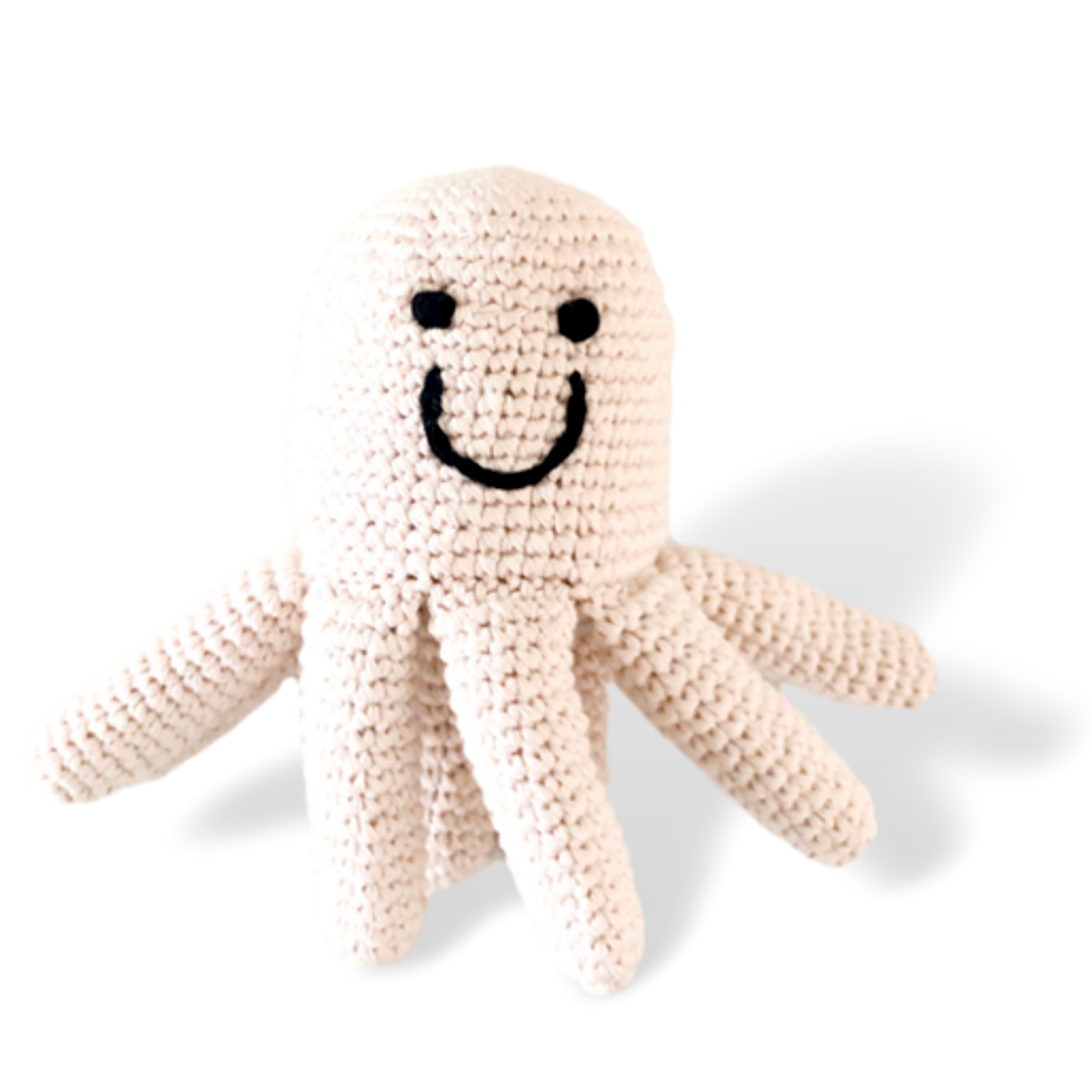 Octopus Rattle - green, yellow, blue, pink, red – folkstory