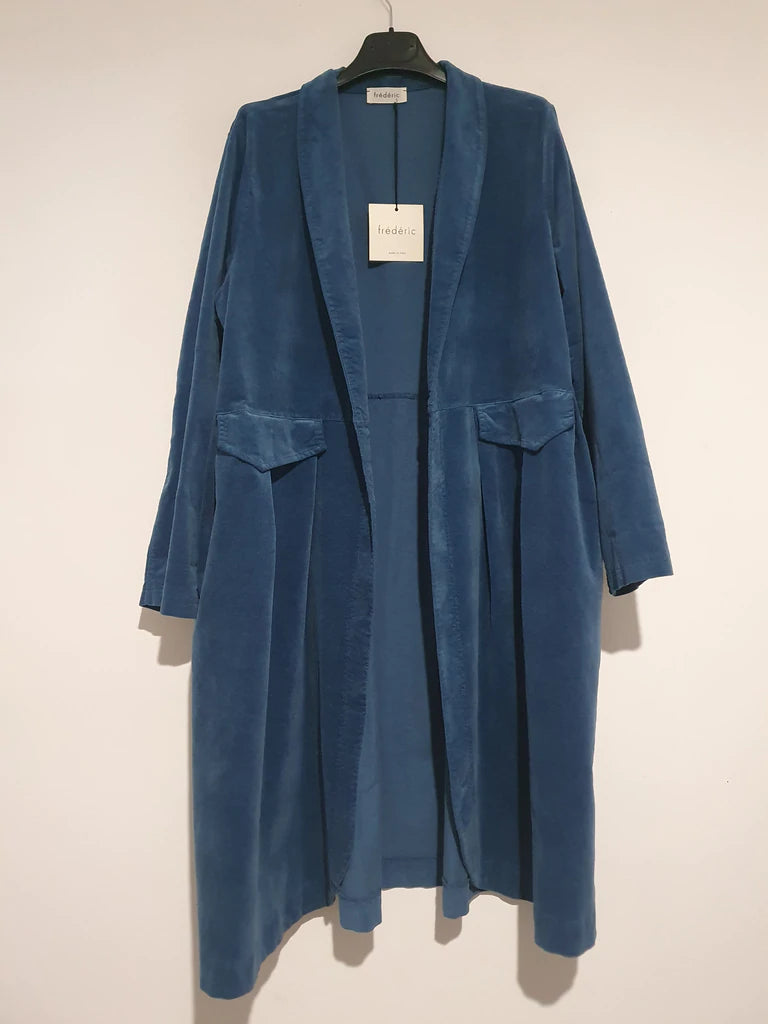 FREDERIC Velvet cotton coat