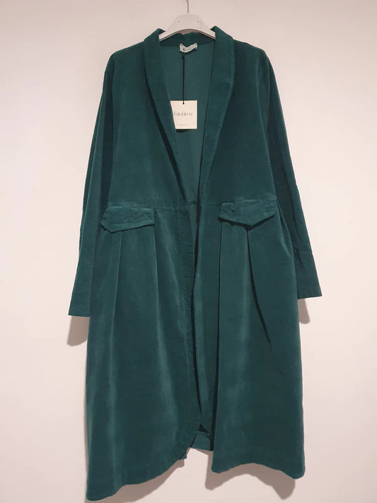FREDERIC Velvet cotton coat