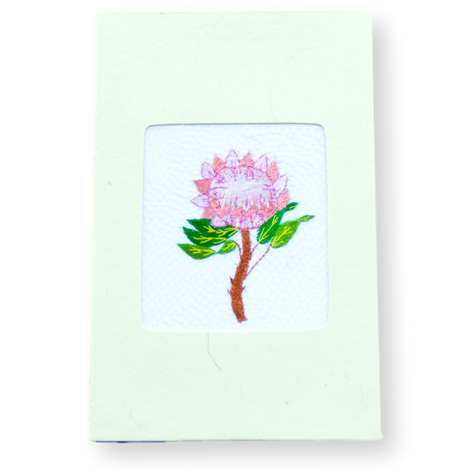Hand embroidered cards - Samana Living