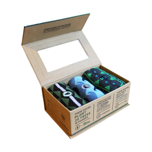 Planet Collection: Socks for Trees, Rainforests, Oceans