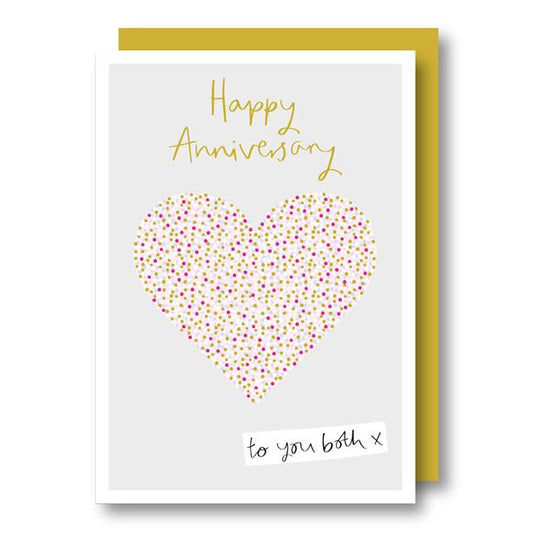Anniversary Heart-Card